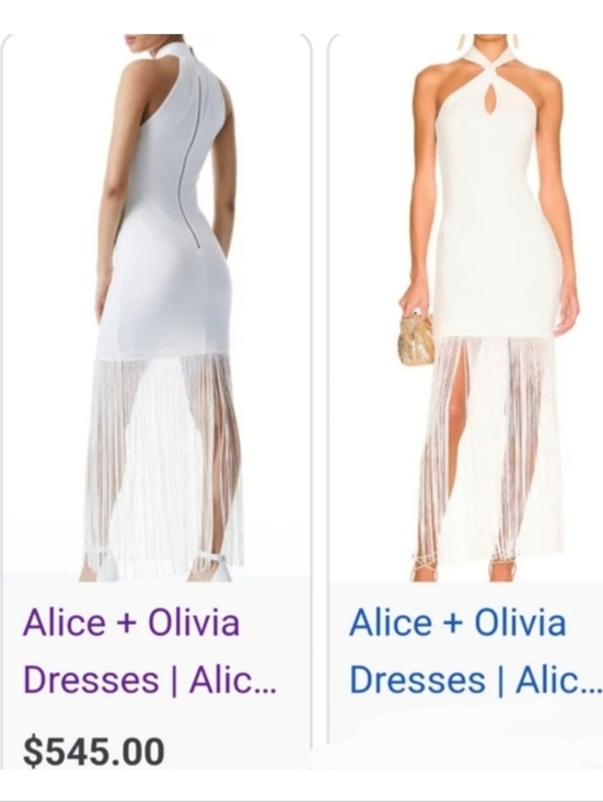 Alice + Olivia Dresses & Skirts - Alice + Olivia White  Dress Size 8